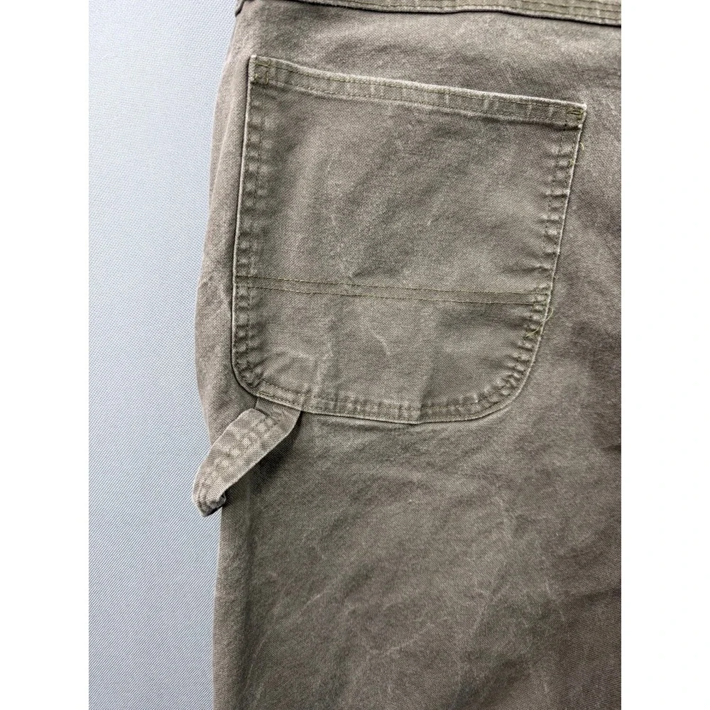 Genuine Dickies Carpenter Pants Mens Brown Utility Workwear 42x30